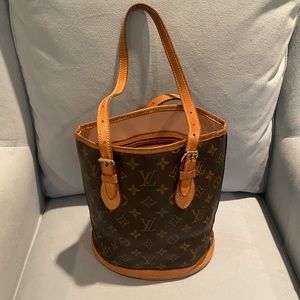 Louis Vuitton bucket bag